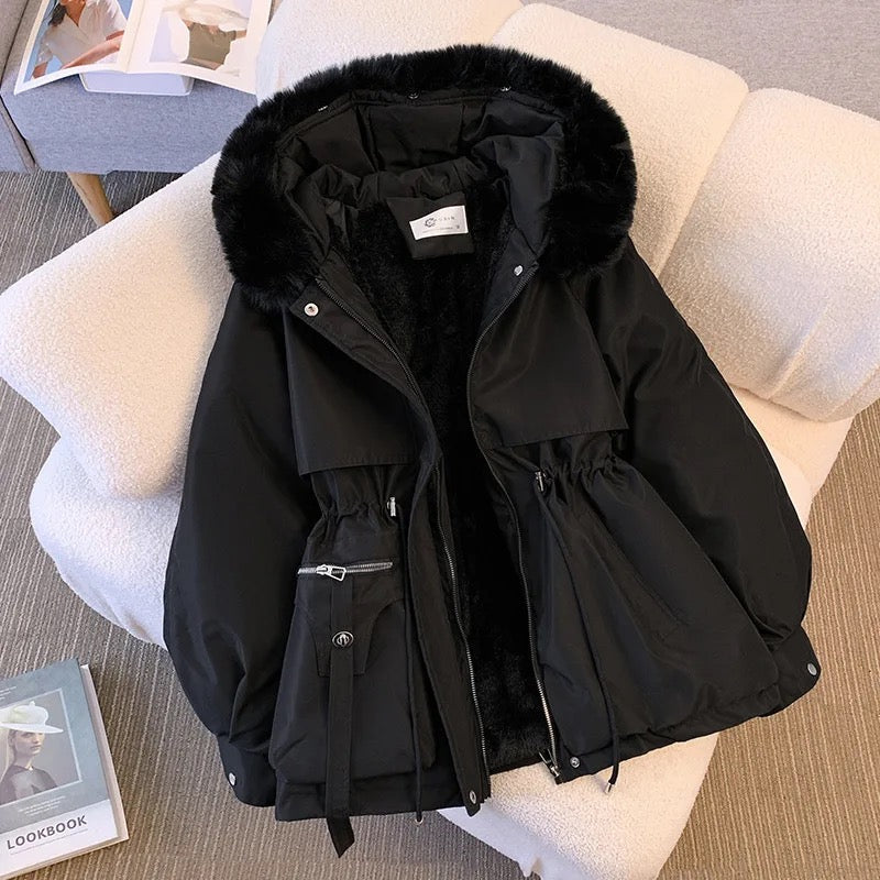 Marina - Sophisticated Jacket with Fur