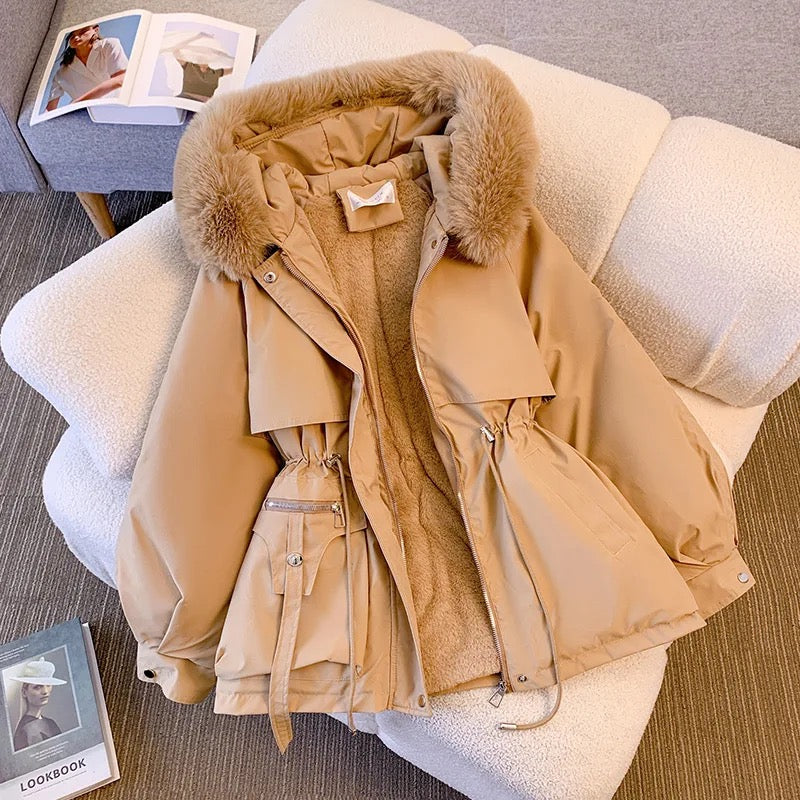 Marina - Sophisticated Jacket with Fur