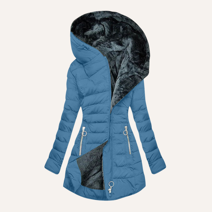 Gina - Warm Winter Hooded Coat