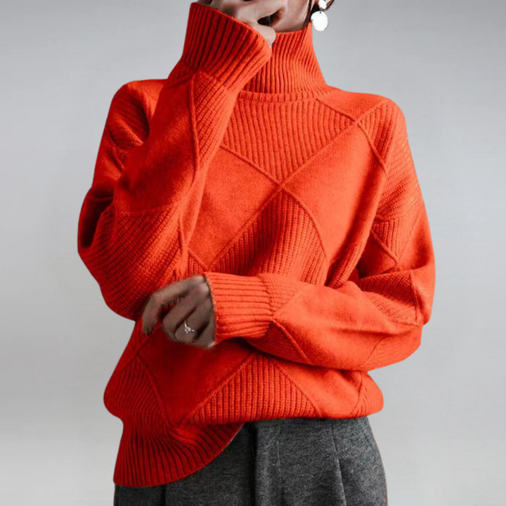 Anne | Luxe Turtleneck Sweater