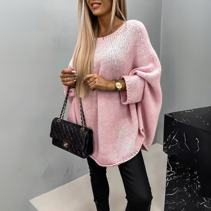 Isabelle | Elegant Women's Sweater with Round Neck