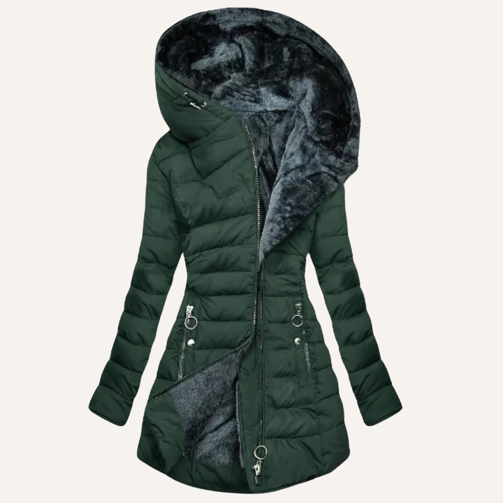 Gina - Warm Winter Hooded Coat