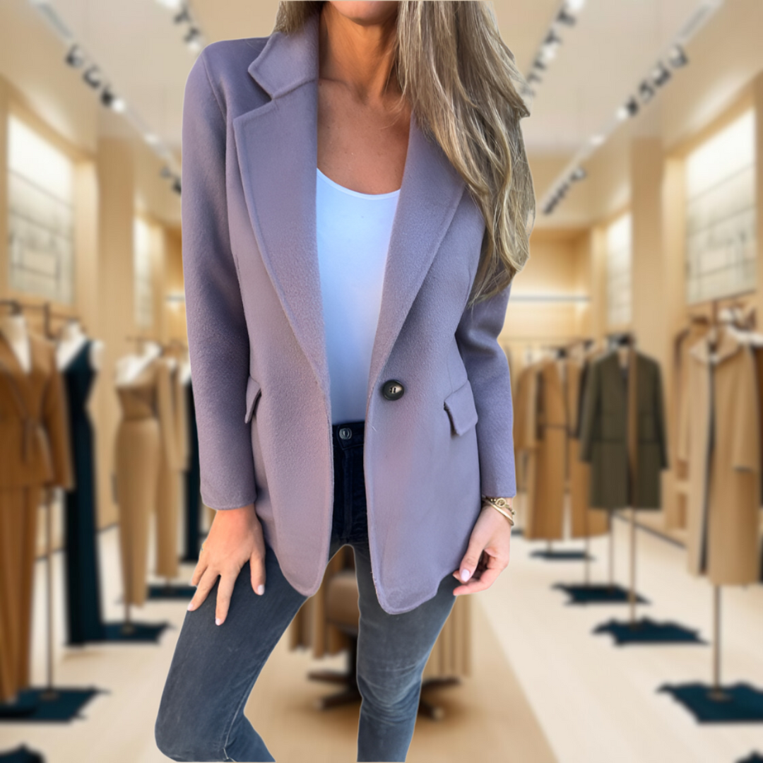 Suzanne - Casual Wool Blazer