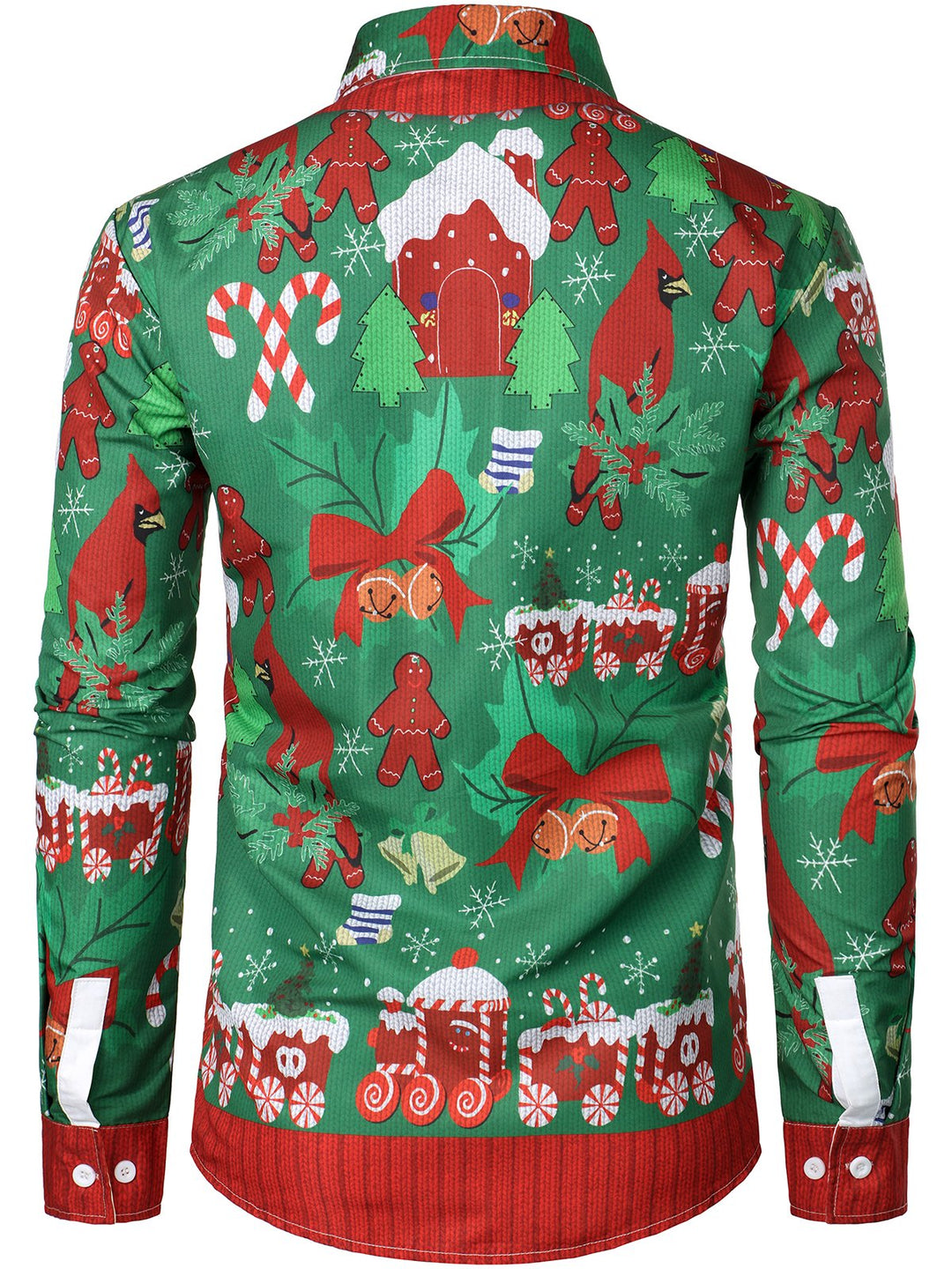 Funny Christmas Outfit Holiday Party Ugly Long Sleeve Shirt