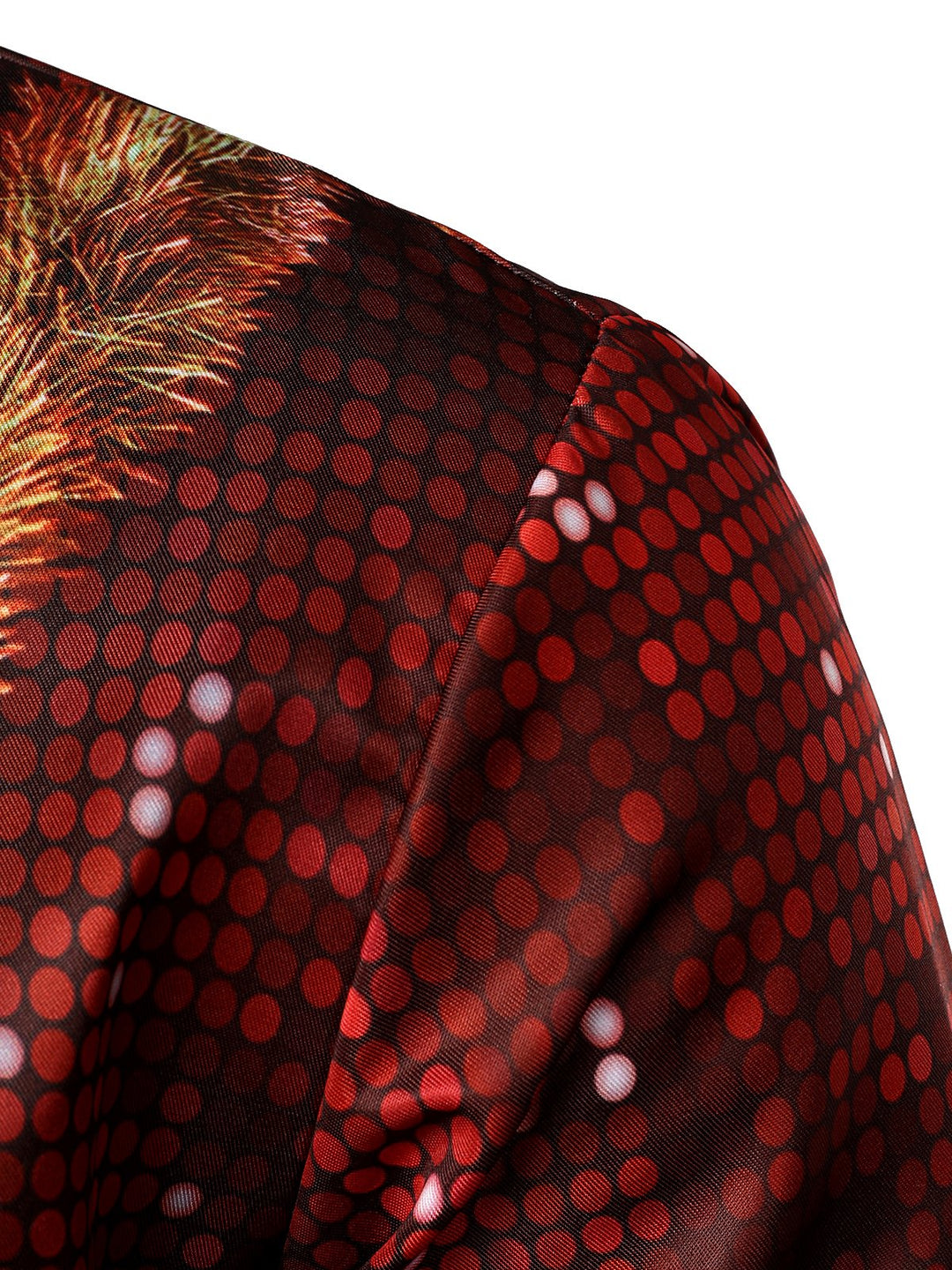 Men's Christmas Fun Outfit Theme Top Holiday Button-Down Long Sleeve Shirt