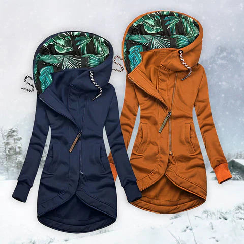 Monika - Elegant and Warm Winter Jacket with Hood