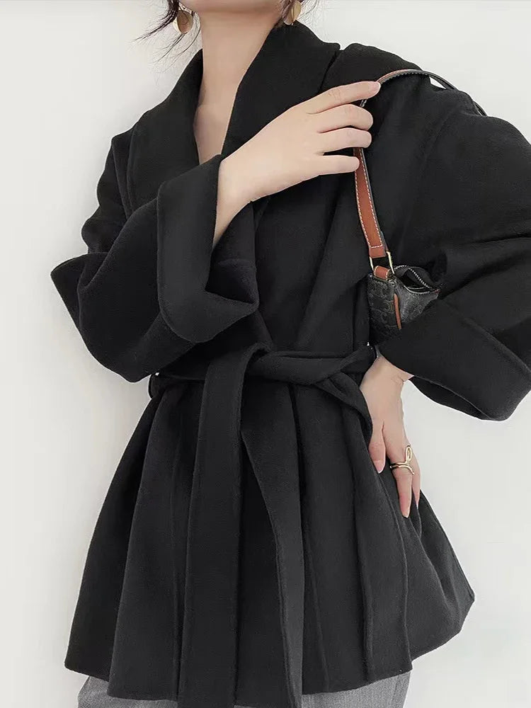 Serenya™ | Handmade Wool and Cashmere Coat