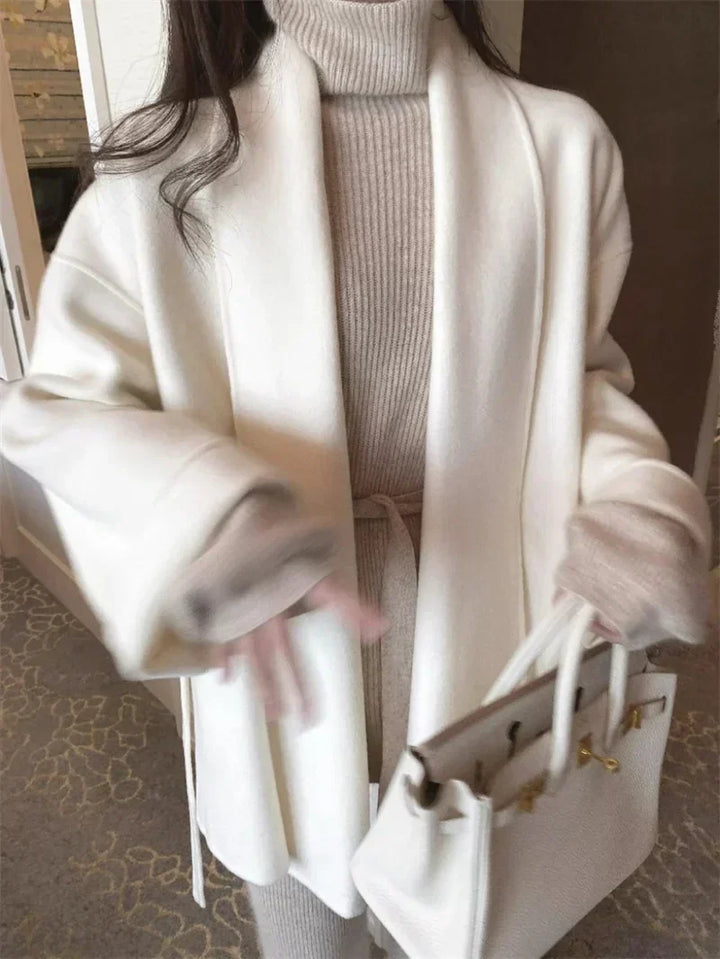 Serenya™ | Handmade Wool and Cashmere Coat