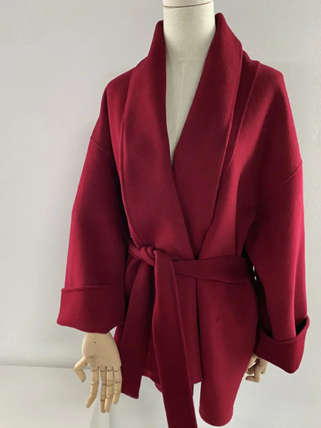 Serenya™ | Handmade Wool and Cashmere Coat