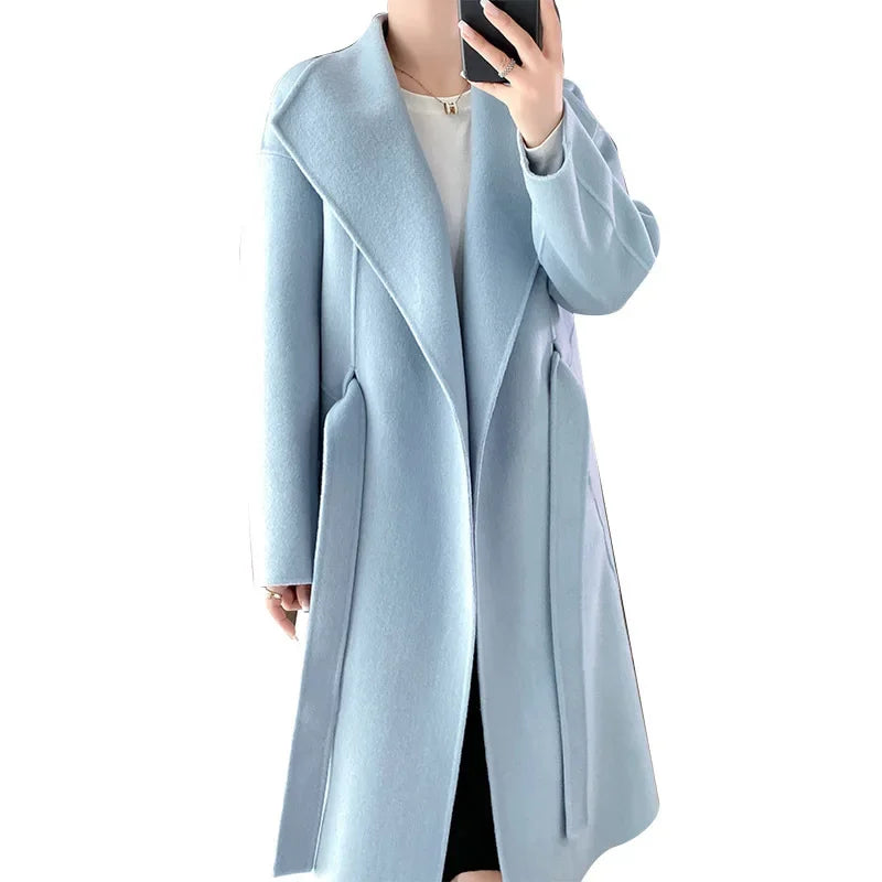 Casmira™ | Cashmere Coat with Belt