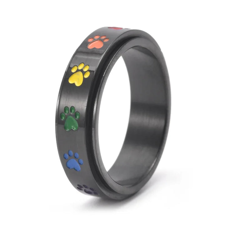Rotating Stress-Relief Ring for Paws
