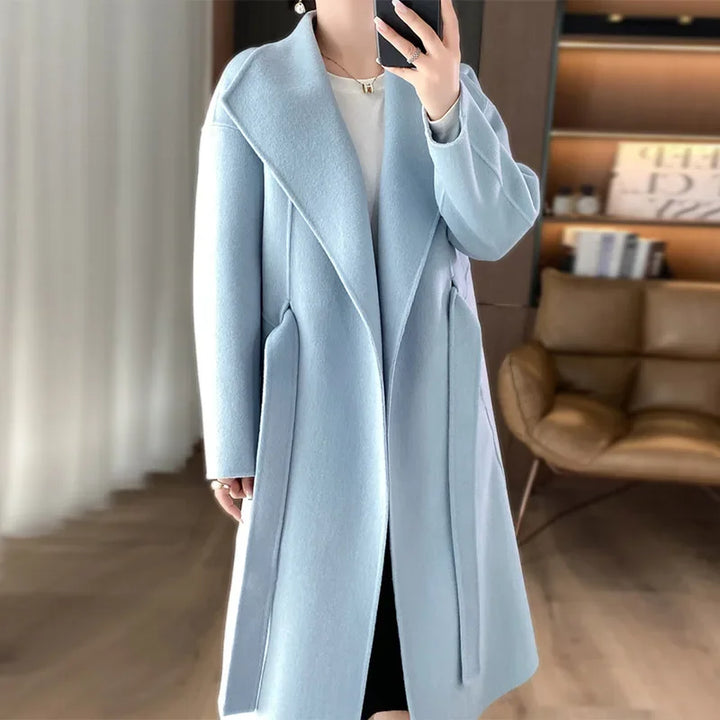 Casmira™ | Cashmere Coat with Belt