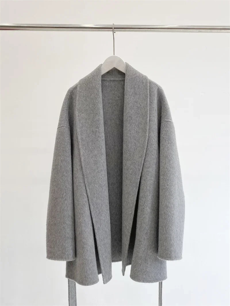 Serenya™ | Handmade Wool and Cashmere Coat