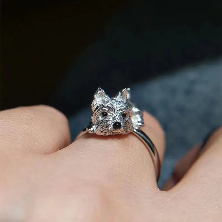 Adjustable Retro Style Dog Ring