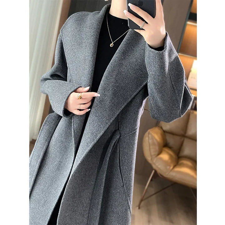 Casmira™ | Cashmere Coat with Belt