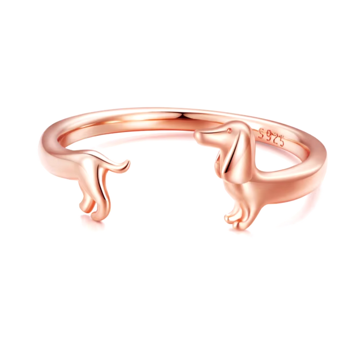 Dachshund Wrap Ring - For the Love of Your Puppy