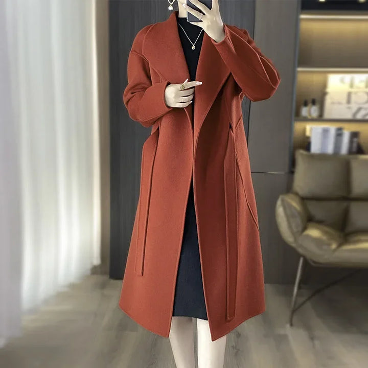 Casmira™ | Cashmere Coat with Belt
