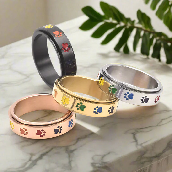 Rotating Stress-Relief Ring for Paws