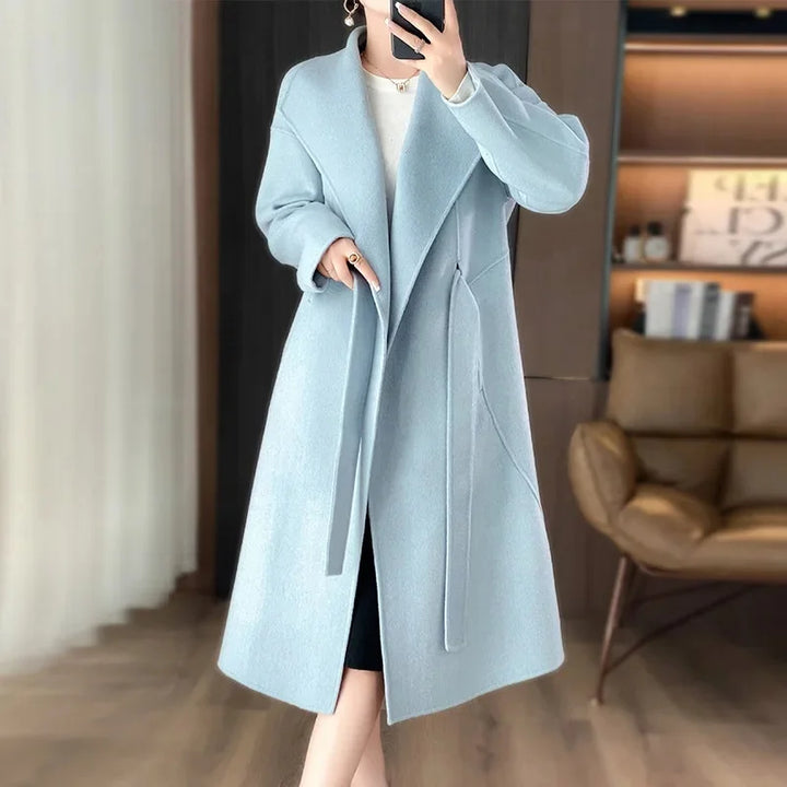 Casmira™ | Cashmere Coat with Belt