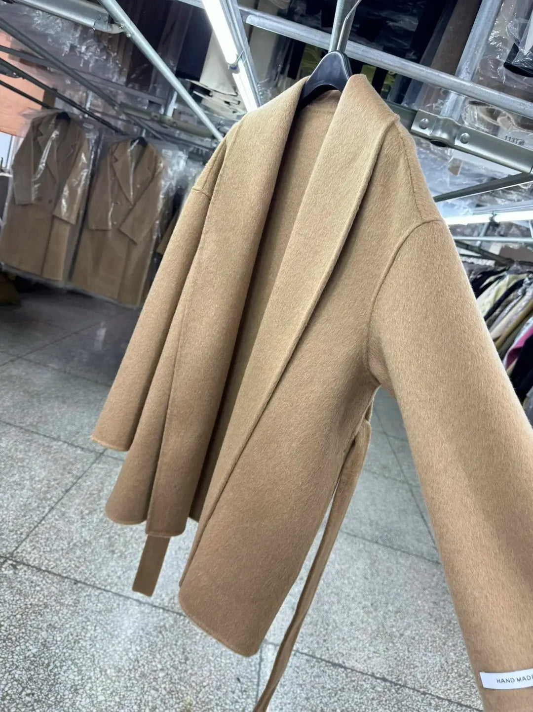 Serenya™ | Handmade Wool and Cashmere Coat