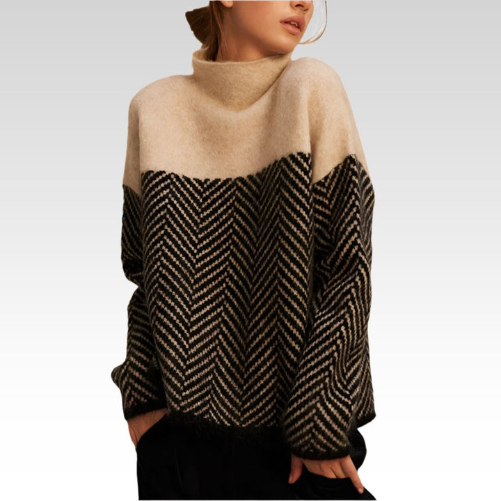 ADELIE | Premium Turtleneck made from exquisite knit