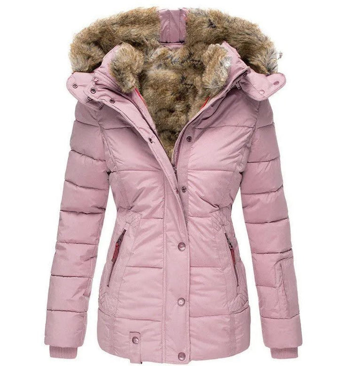 Ludovica - Warmest Winter Coat with Fur Lining