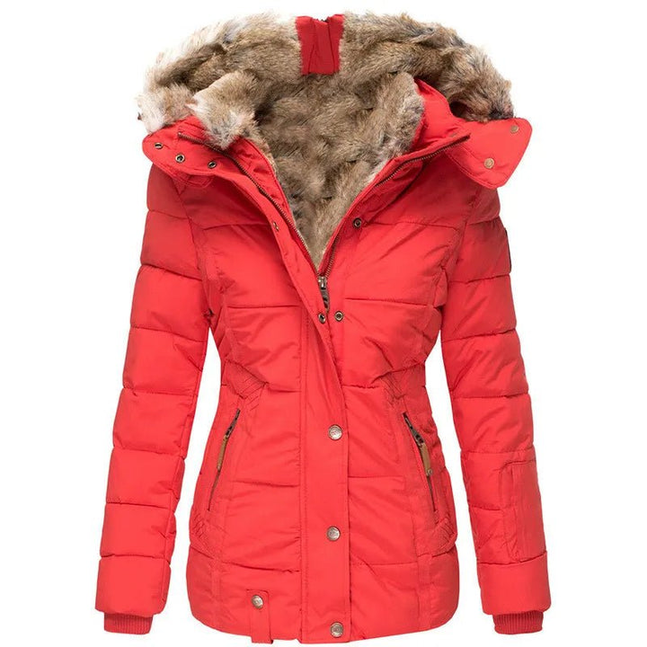 Ludovica - Warmest Winter Coat with Fur Lining