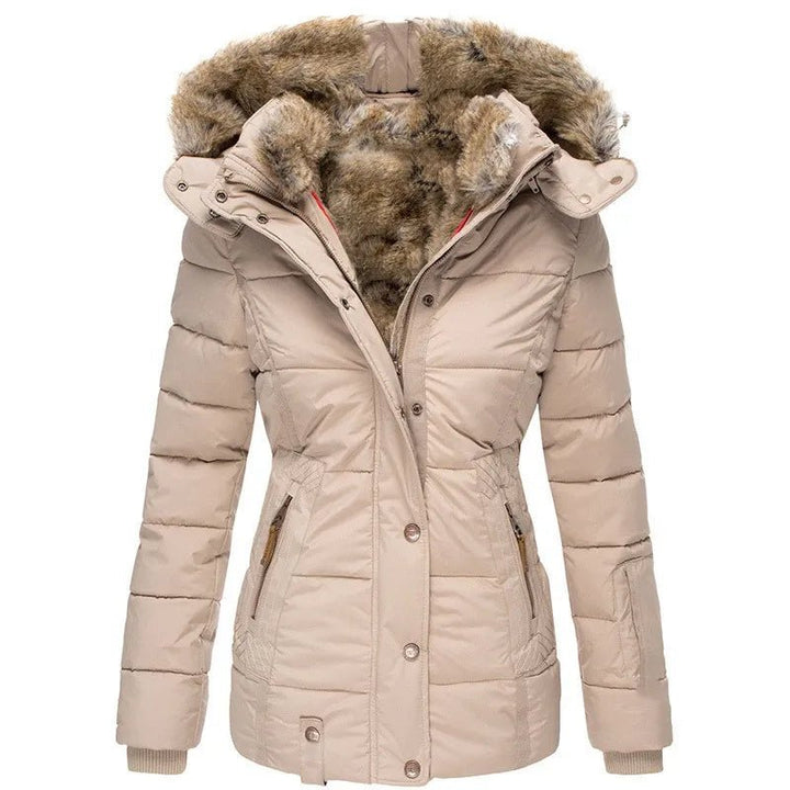 Ludovica - Warmest Winter Coat with Fur Lining