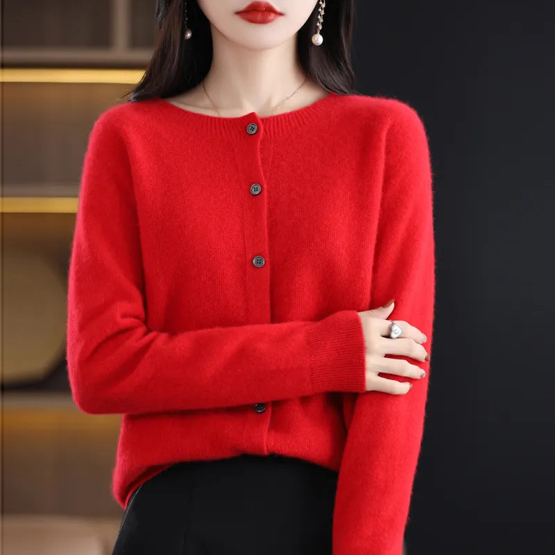 VIVIENNE I WARM COZY KNITTED CARDIGAN