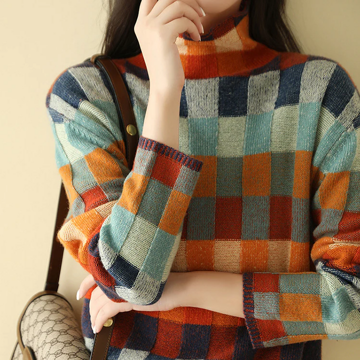 Luxury Warm Cashmere Sweater Van Gogh