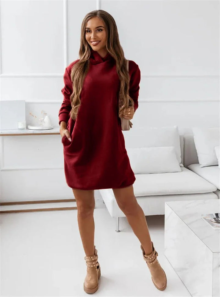 Brielle Hooded Sweat Dress